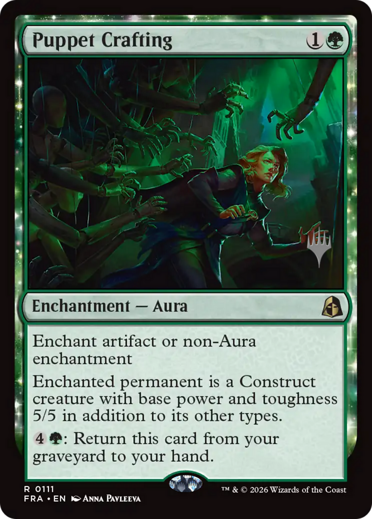Puppet Crafting (0111) (Promo Pack) (PFRA) - Foil