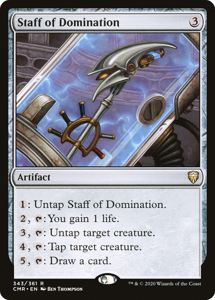 Staff of Domination - Foil