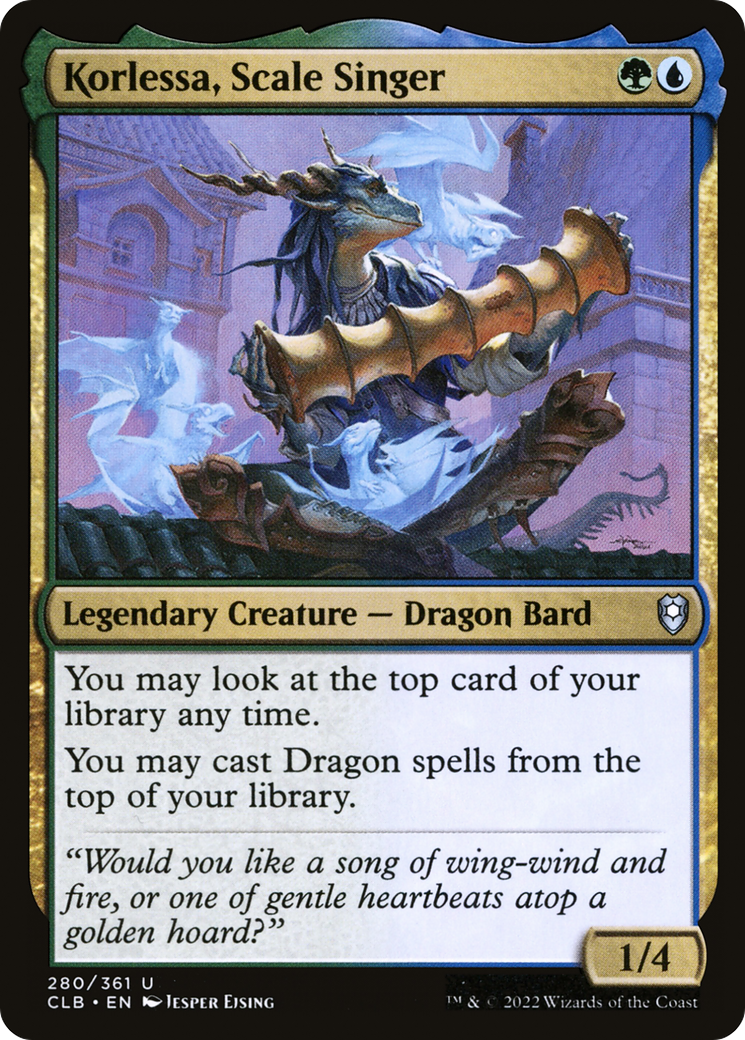 Korlessa, Scale Singer - Foil