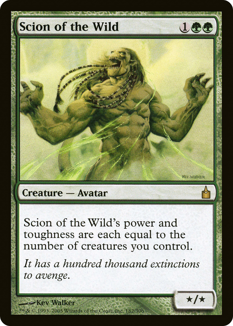 Scion of the Wild - Foil