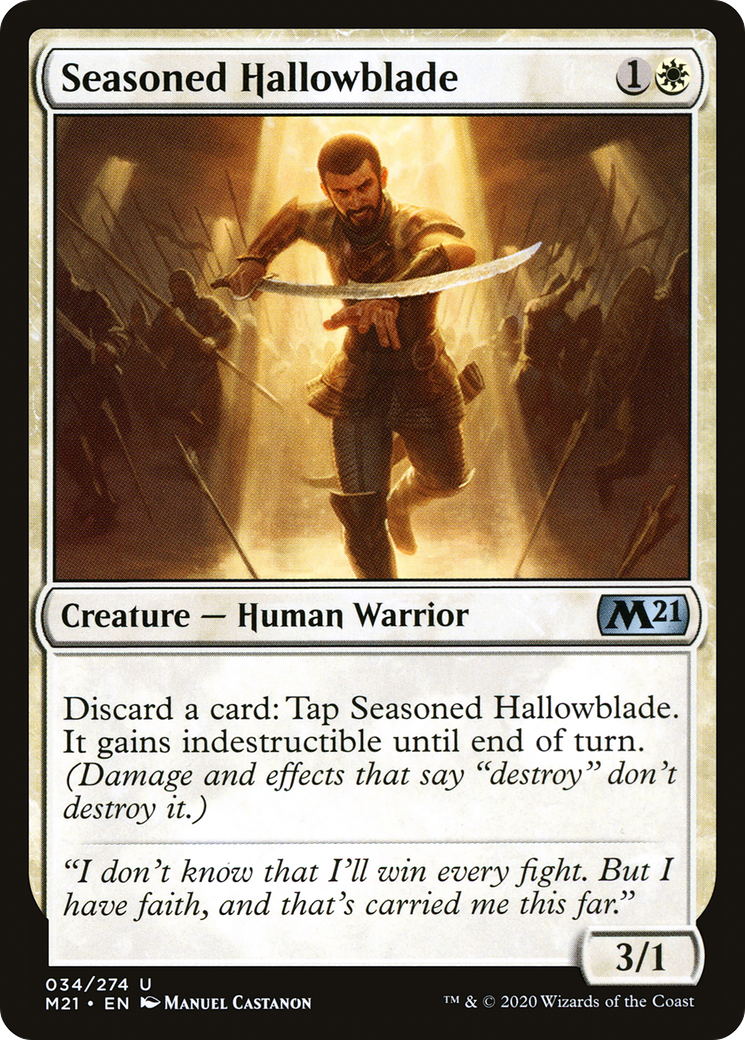 Seasoned Hallowblade - Foil