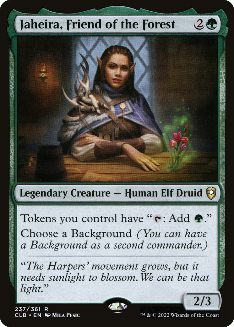 Jaheira, Friend of the Forest - Foil