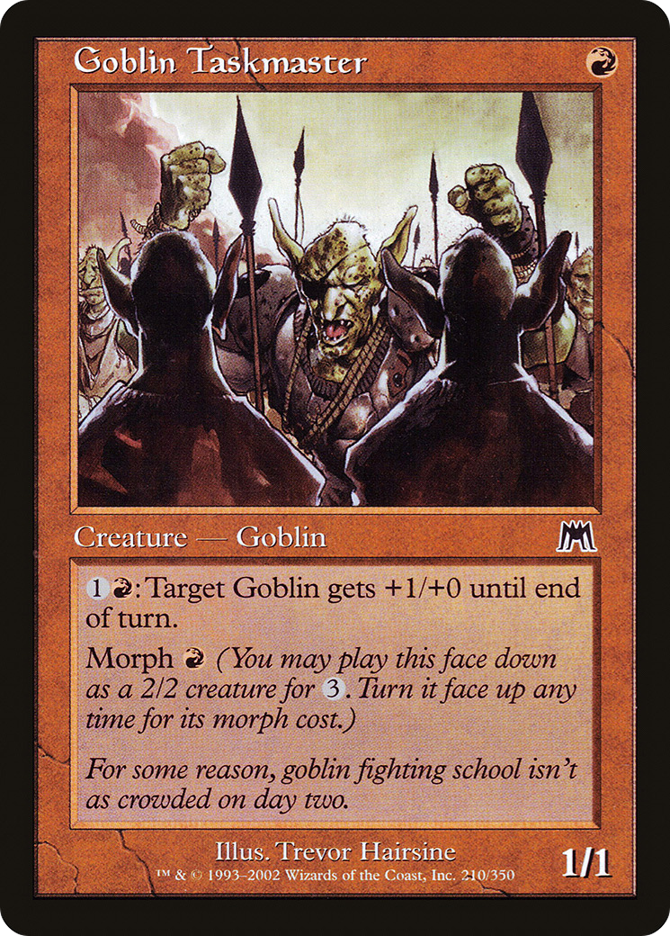 Goblin Taskmaster - Foil