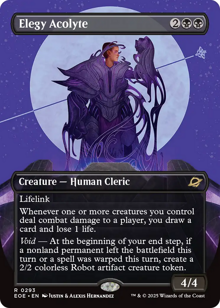 Elegy Acolyte (0293) (Borderless) - Foil