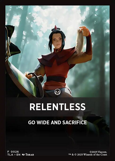 Relentless Theme Card (0026) (FTLA)