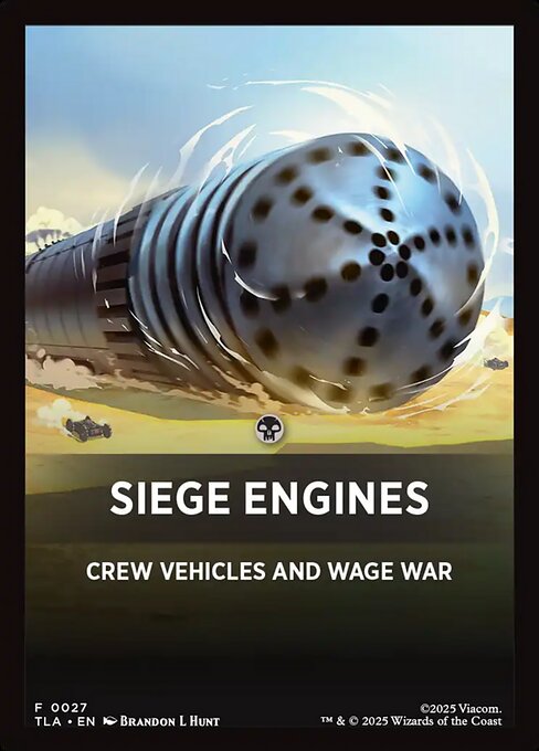 Siege Engines Theme Card (0027) (FTLA)
