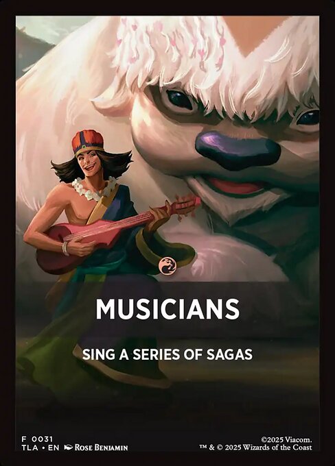 Musicians Theme Card (0031) (FTLA)