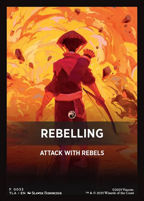 Rebelling Theme Card (0033) (FTLA)