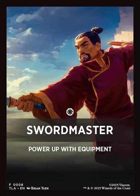 Swordmaster Theme Card (0008) (FTLA)