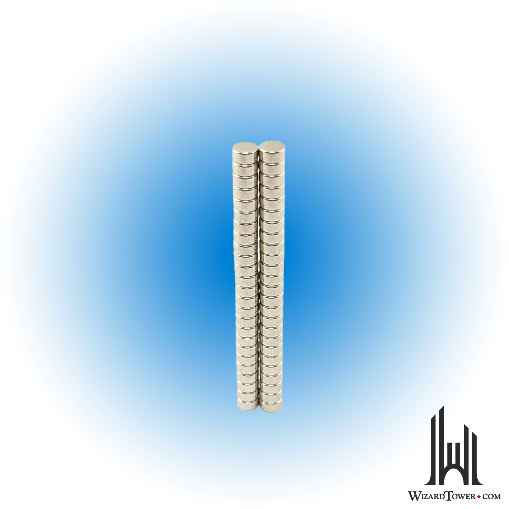 Disc Magnets - 1/16" x 1/32" - 50 Qty