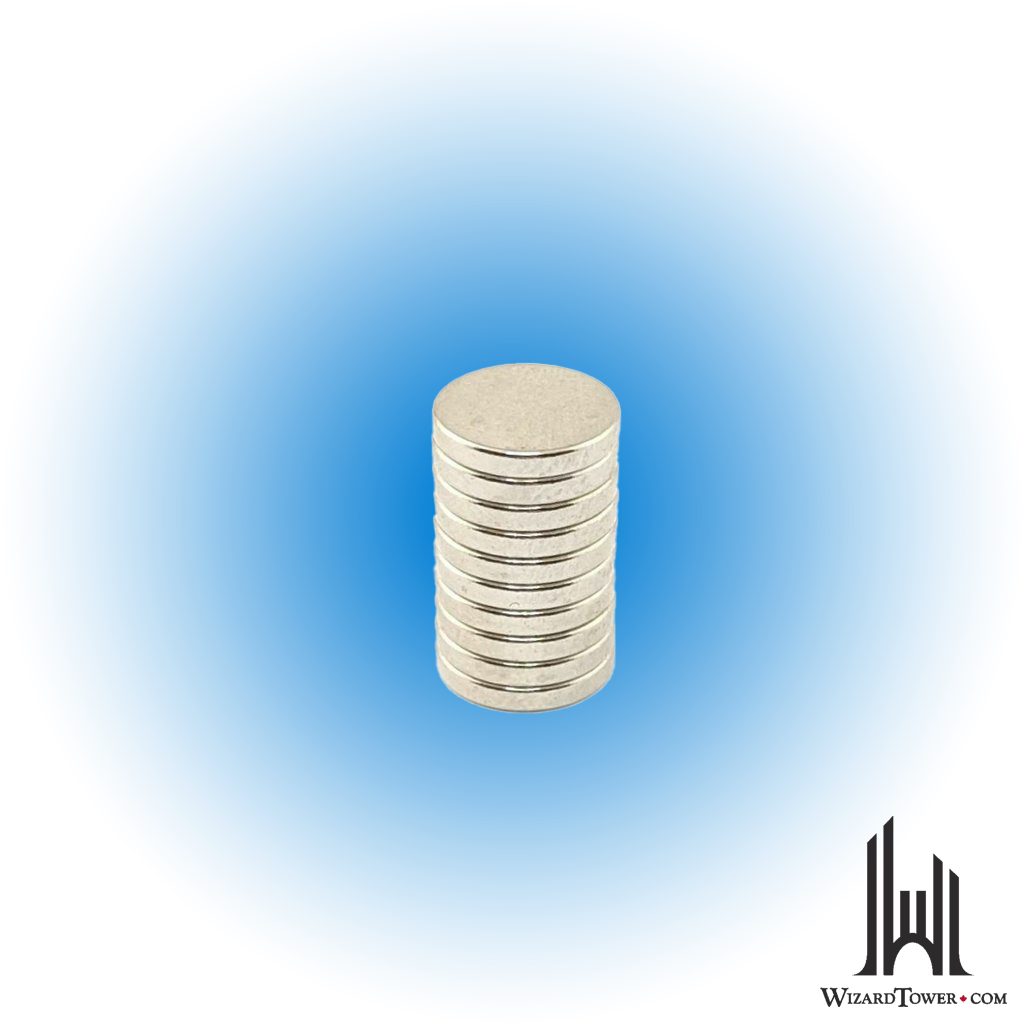 Disc Magnets - 3/8" x 1/16" - 25 Qty