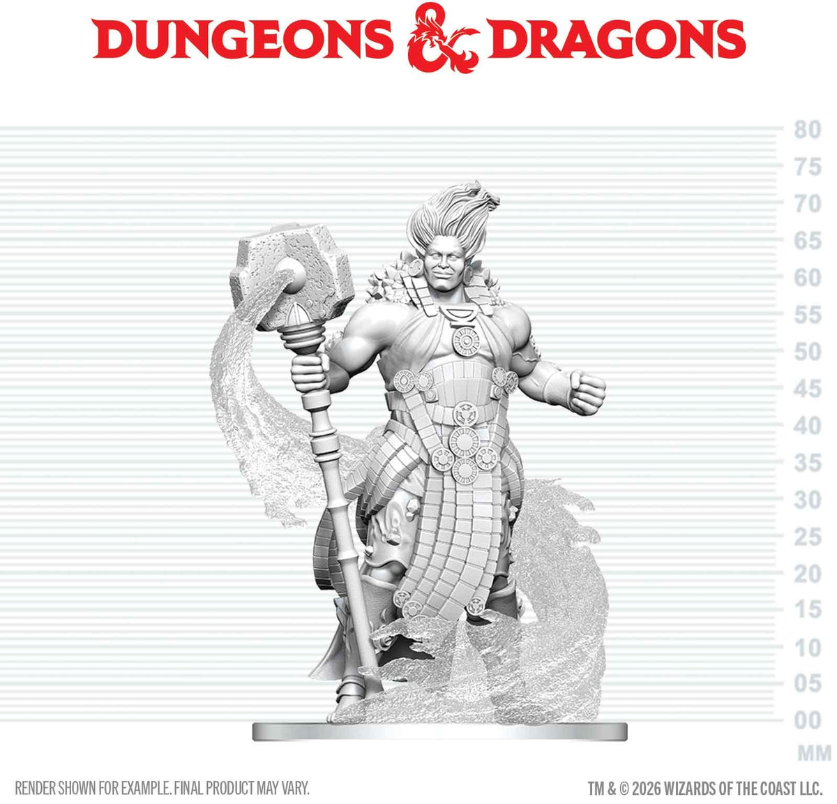 Unpainted Miniature - Dungeons & Dragons - Dao