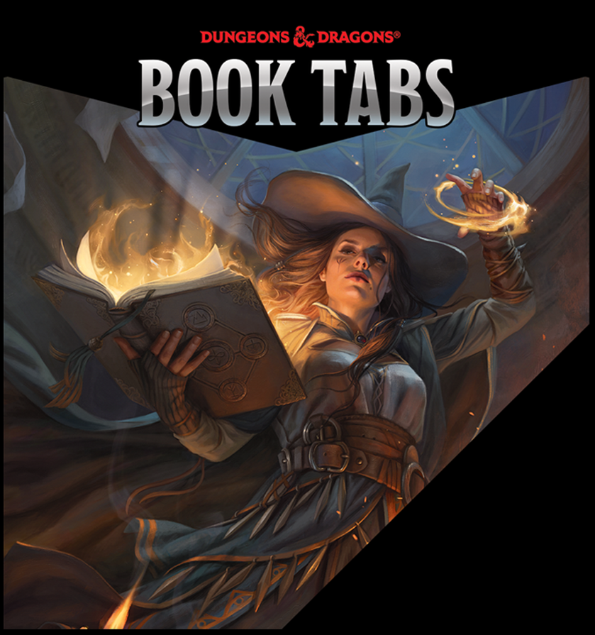 Book Tabs - Dungeons & Dragons 5th Edition Tasha's Cauldron of Everything
