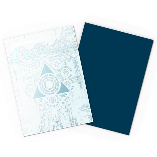 Deck Protectors - Dragon Shield Guildpact Series Azorius Senate 100ct
