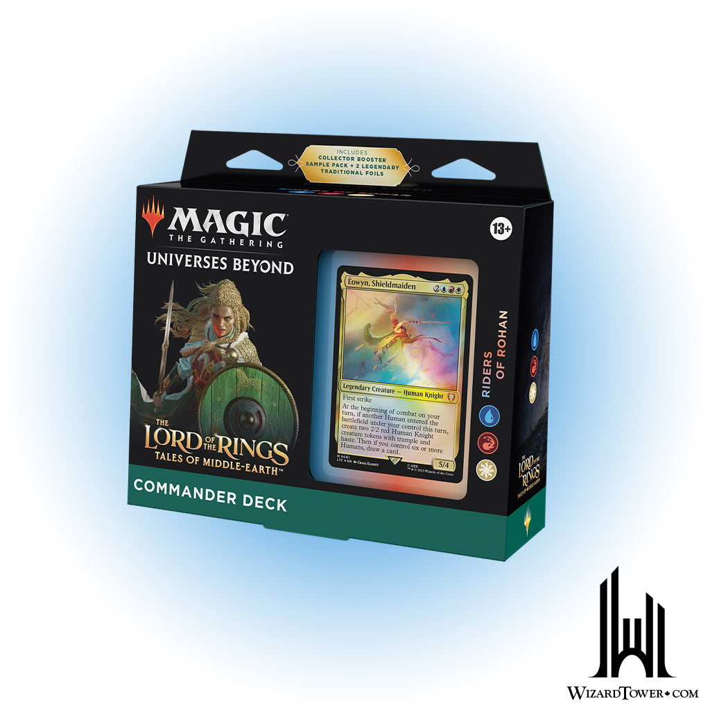 Magic the Gathering The Lord of the Rings Commander Deck - Riders of Rohan (WUR)