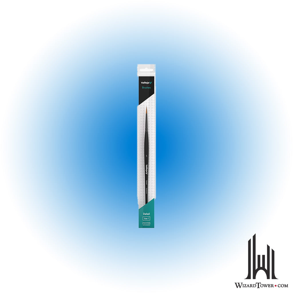 Vallejo Round Synthetic Brush No. 1