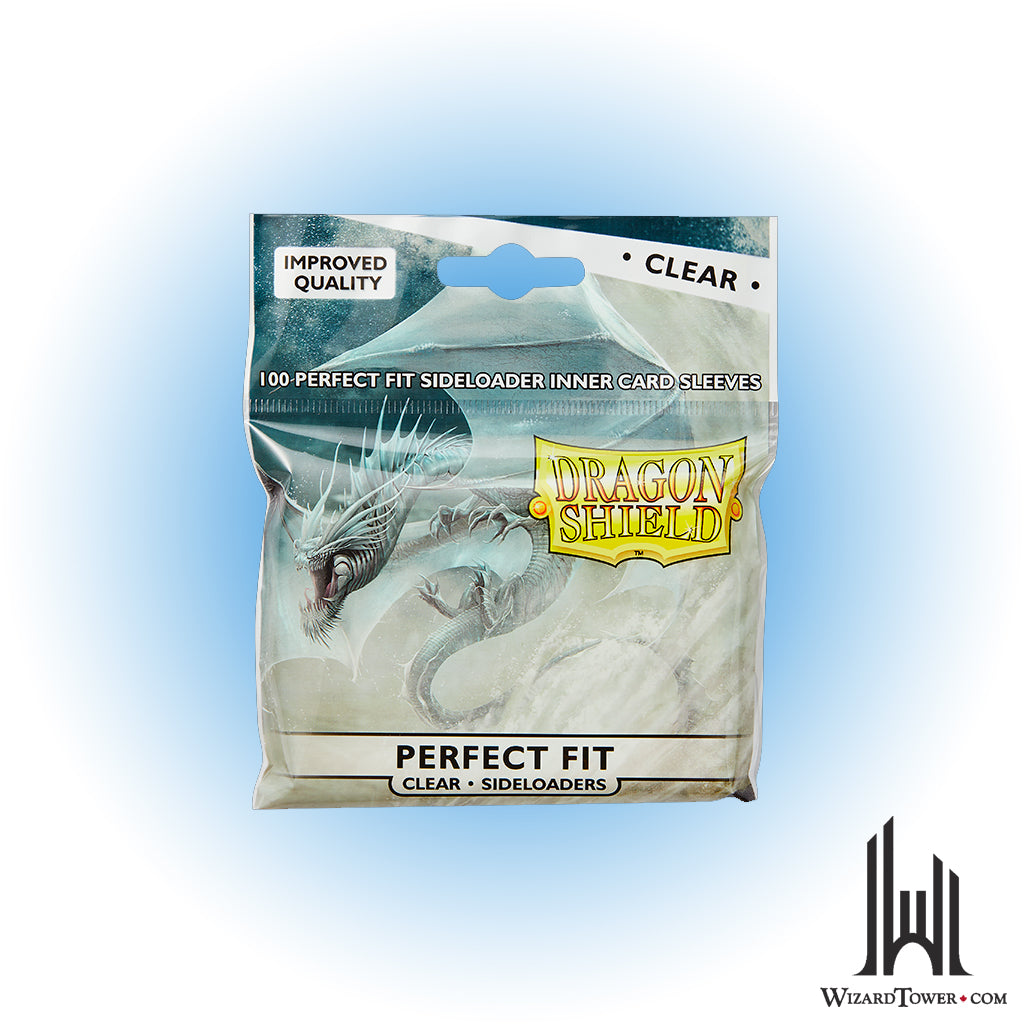 Deck Protectors - Dragon Shield Perfect Fit Sideloader Clear 100ct