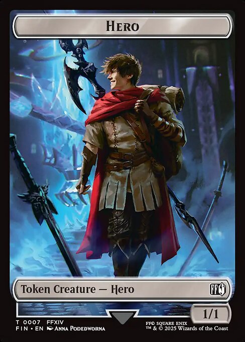 Hero (0002) // Hero (0007) Double-Sided Token (TFIN)