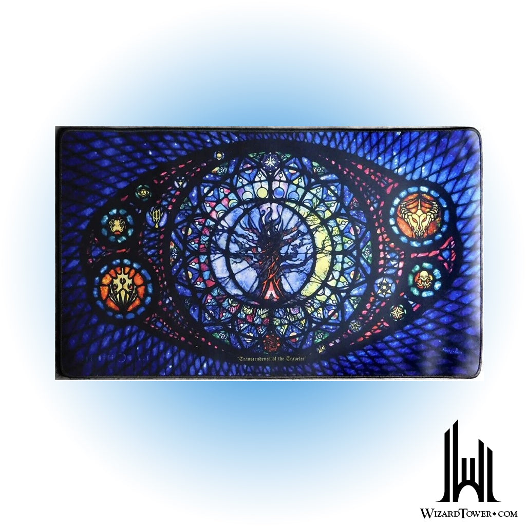 Playmat - Transcendence of the Traveler (Black Stitched)