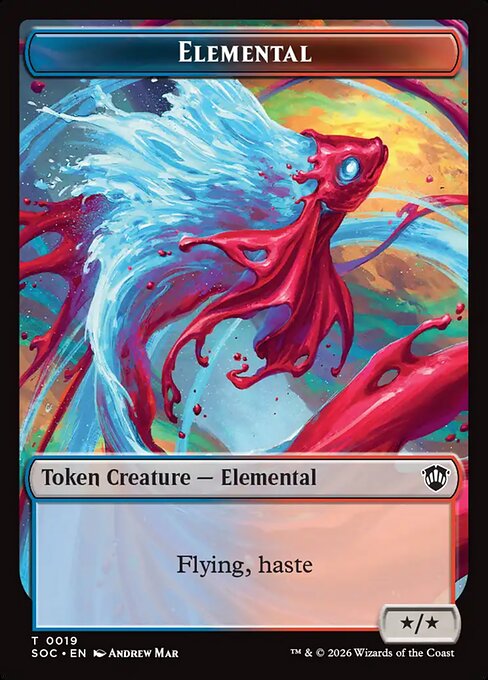Copy (0001) // Elemental (0019) Double-Sided Token (SOS)