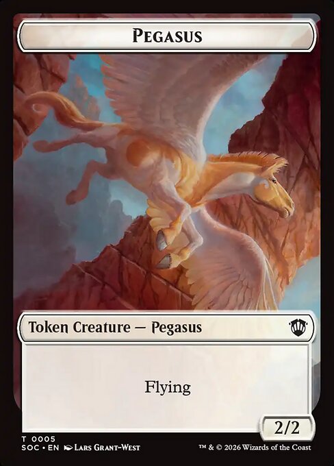 Inkling (0022) // Pegasus (0005) Double-Sided Token (SOC)