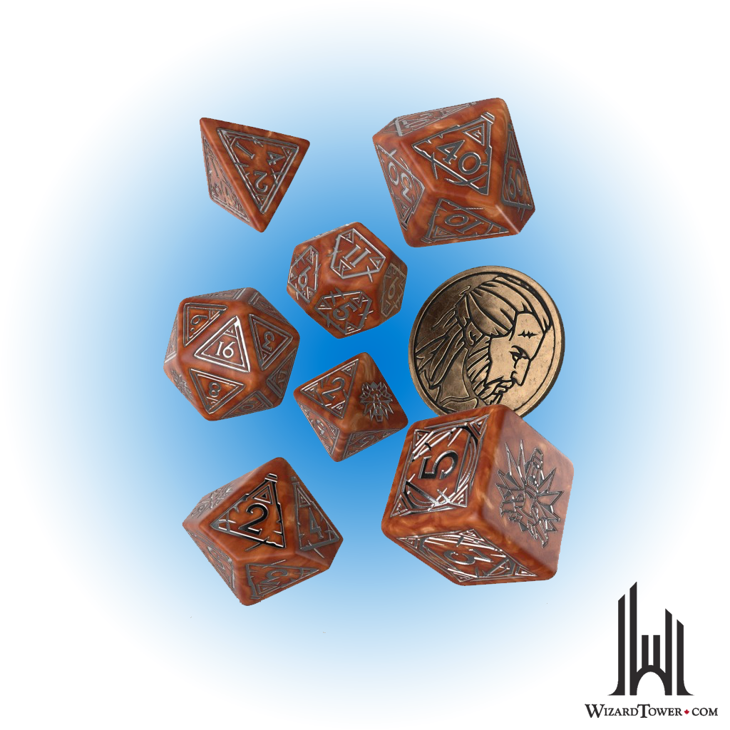 Dice Set - Witcher Geralt Monster Slayer 7ct