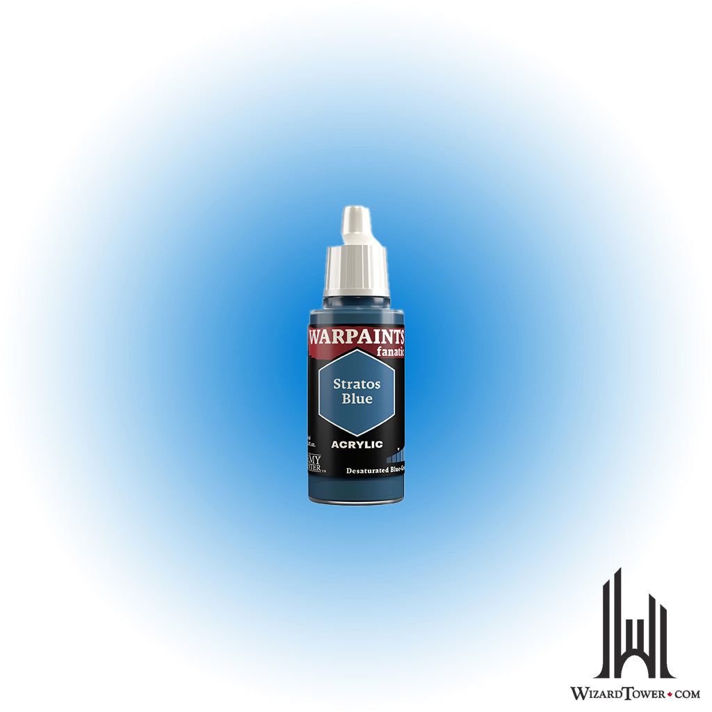 Army Painter Warpaints Fanatic Acrylic Stratos Blue - 18ml
