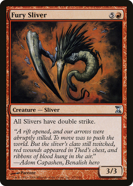 Fury Sliver - Foil