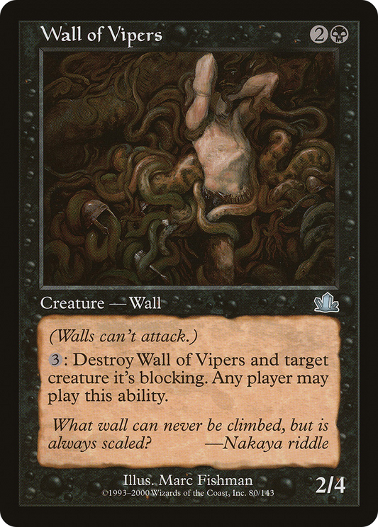 Wall of Vipers - Foil