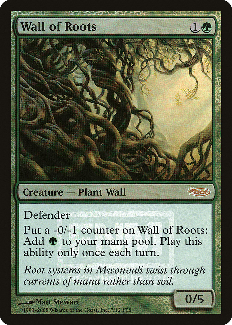 Wall of Roots (007) (FNM) - Foil