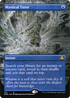 Mystical Tutor (421) (Borderless)