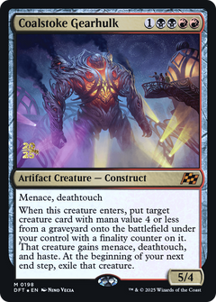 Coalstoke Gearhulk (0198) (Prerelease) - Foil