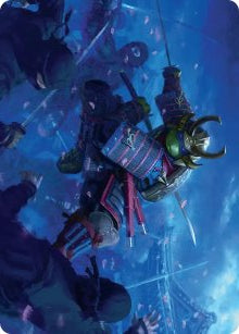 Leonardo, Sewer Samurai (01/54) Art Card (ATMT)