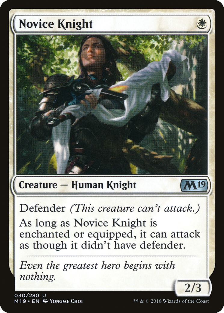 Novice Knight - Foil