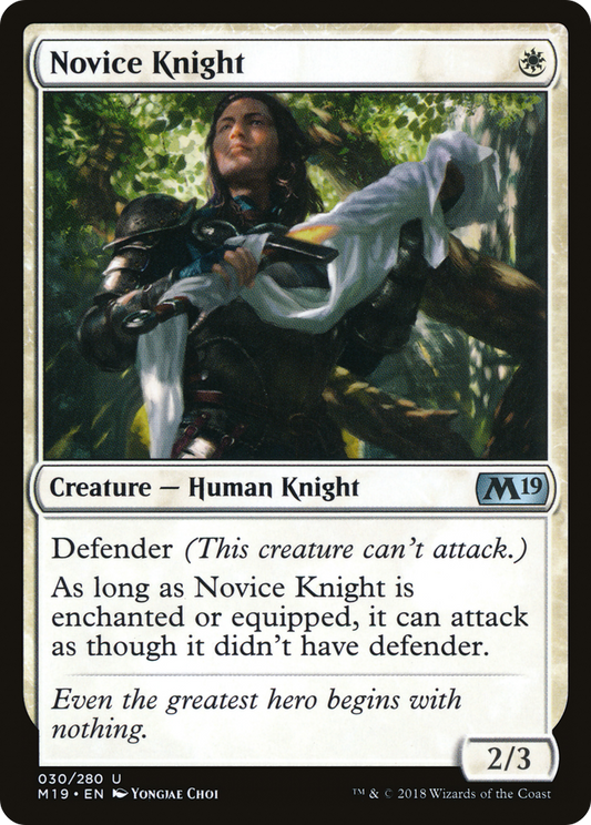 Novice Knight - Foil