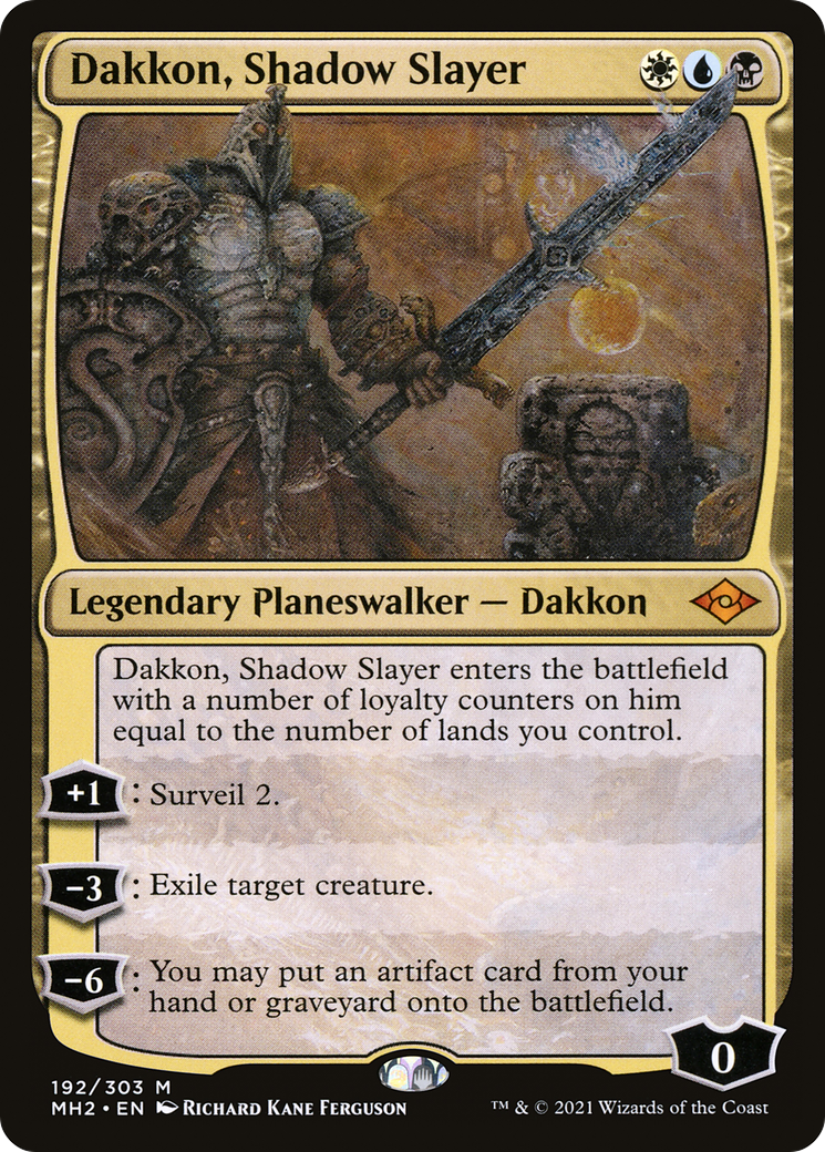 Dakkon, Shadow Slayer - Foil