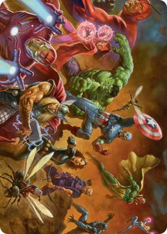 Avengers Assemble! (01/45) Art Card (AMSH)