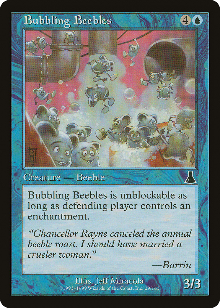 Bubbling Beebles - Foil