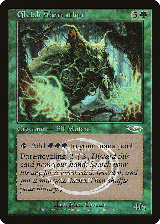 Elvish Aberration - Foil - Arena 2003