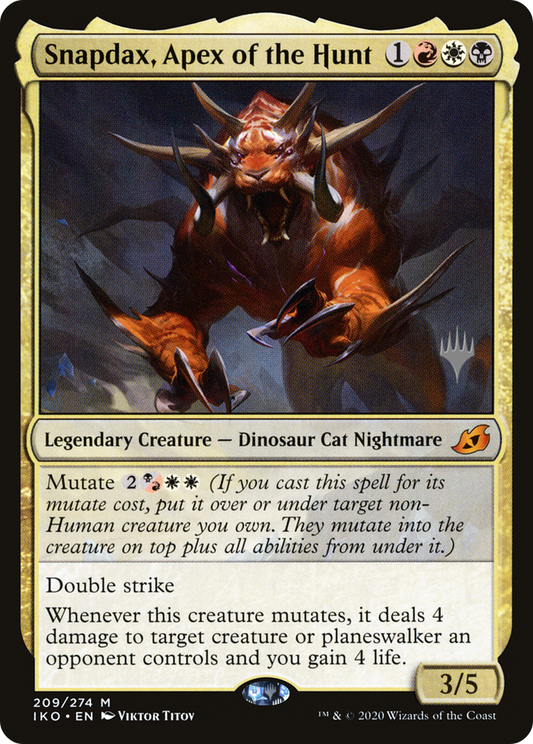 Snapdax, Apex of the Hunt (209) (Promo Pack)