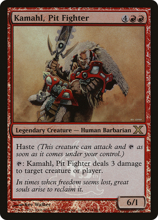 Kamahl, Pit Fighter (214) - Foil