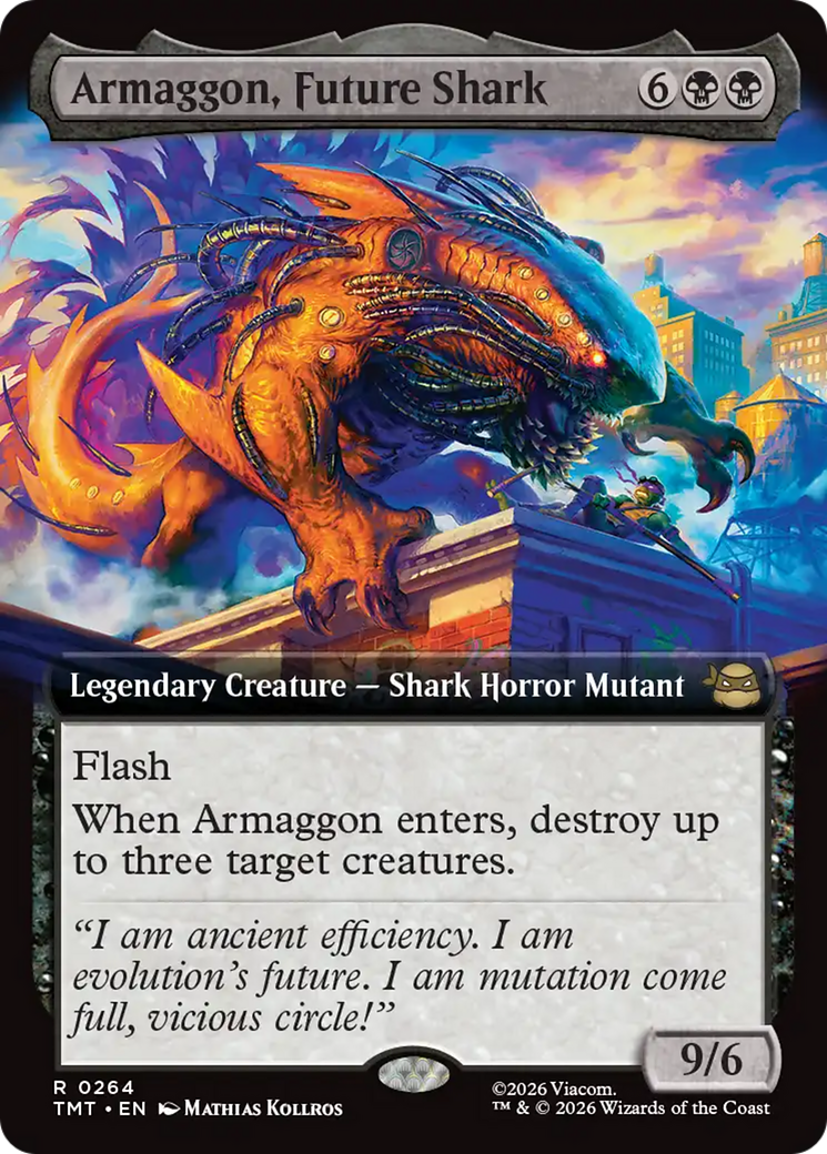 Armaggon, Future Shark (0264) (Extended Art) (TMT) - Foil