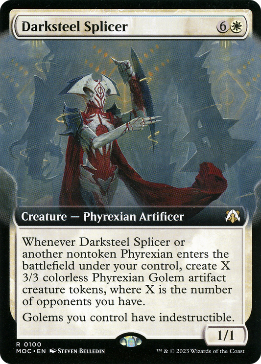 Darksteel Splicer (0100) (Extended Art)