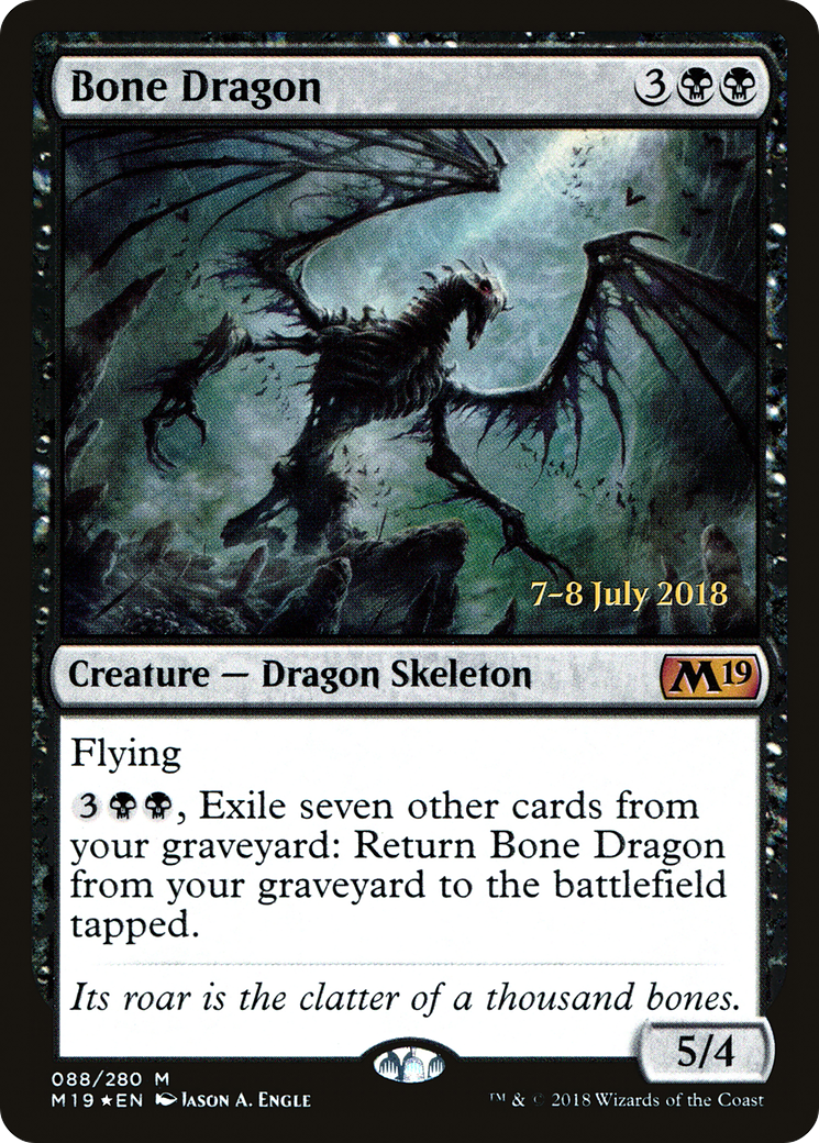 Bone Dragon (088) (Prerelease) - Foil