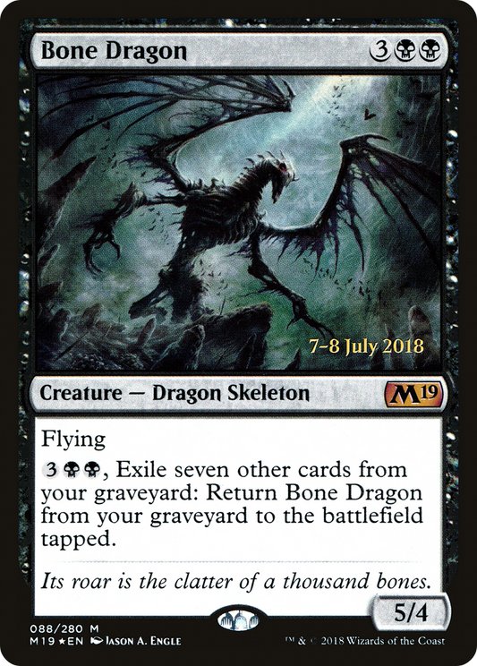 Bone Dragon (088) (Prerelease) - Foil