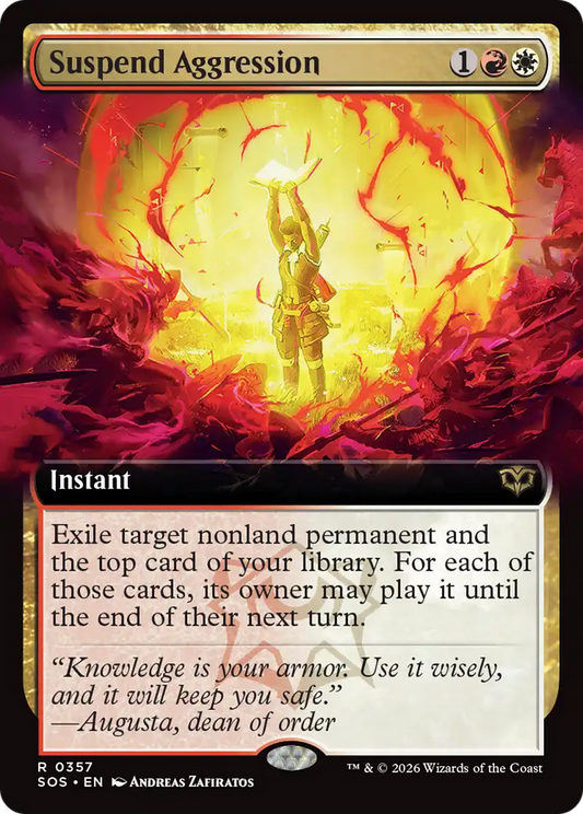 Suspend Aggression (0357) (Extended Art) (SOS)