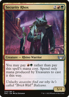 Security Rhox - Foil