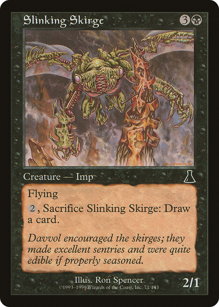 Slinking Skirge - Foil