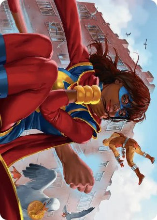 Ms. Marvel, Kamala Khan (05/45) Art Card (AMSH)
