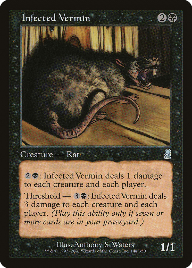 Infected Vermin - Foil